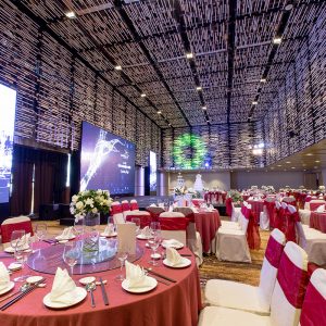 Tiec cuoi sanh Dom - Red banquet